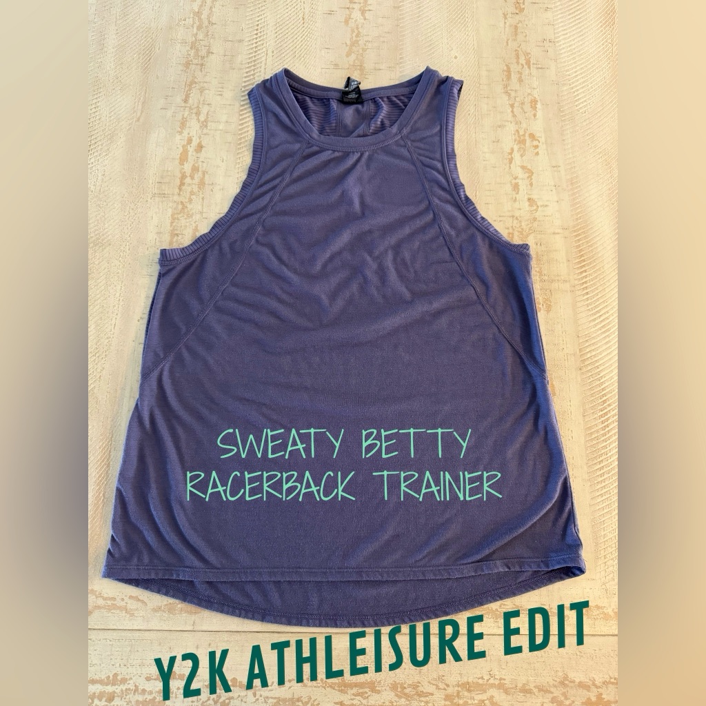 Sweaty Betty Purple Racerback Trainor Tank Top